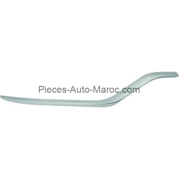 Moulure argenté de pare chocs avant coté droit MERCEDES CLASSE E (W212) MAROC