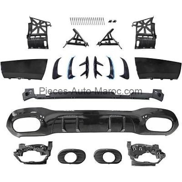 Pare chocs type A35 Optik 4 portes arrière Mercedes A-Klasse W177 MAROC
