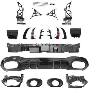 Pare chocs type A35 Optik 5 portes arrière Mercedes A-Klasse W177 MAROC