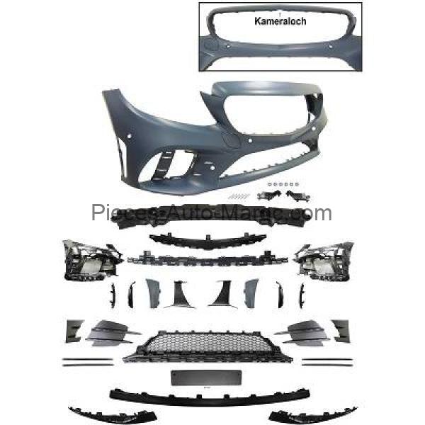 Pare chocs type AMG C43-Optik avant type SPORT Mercedes C-Kl. W205 MAROC