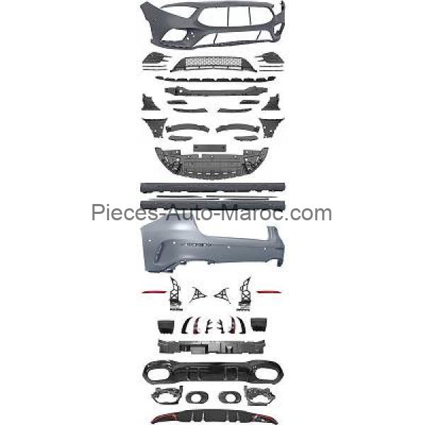Pare chocs type Sport A35 Edition1 O avant arrière Mercedes A-Klasse W177 MAROC