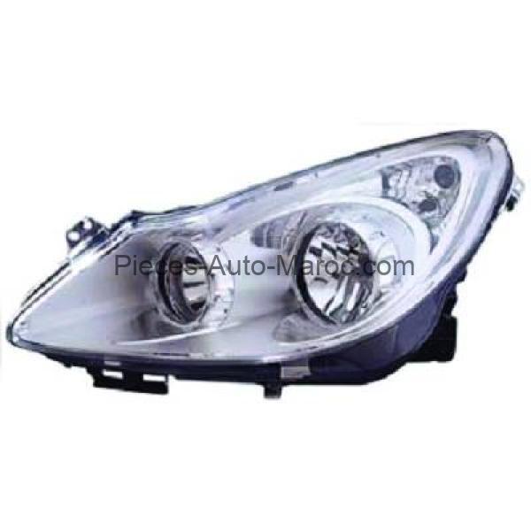 Phare Principal Droit Opel Corsa Maroc