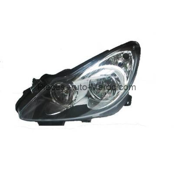 Phare Principal Gauche H1/H7 Opel Corsa Maroc