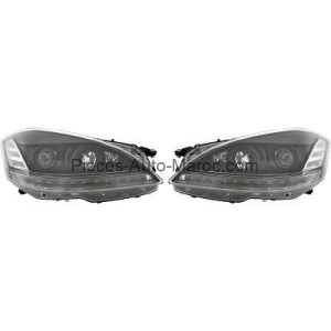 Set de deux phares principaux Dynamique de mouvement et de freinage 30 noir MERCEDES CLASSE S (W221) MAROC