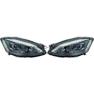 Set de deux phares principaux H9 H7 MERCEDES CLASSE S (W221) MAROC