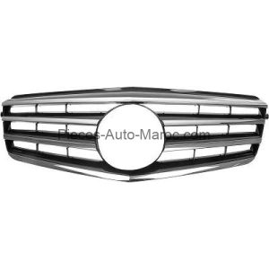 grille de calandre chrome noir 4 nervures Mercedes E-Kl.E220-500 W212 MAROC