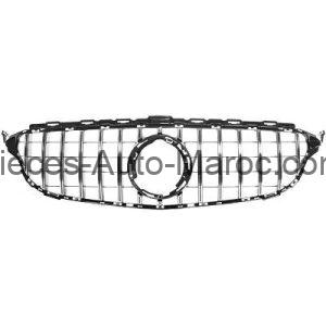 grille de calandre noir argent pour version sans système d'aide à la conduite Mercedes C-Kl. W205 MAROC