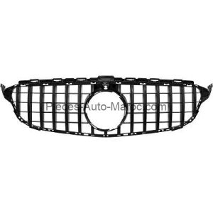 grille de calandre noir brillant pour aide à la conduite Mercedes C-Kl. W205 MAROC