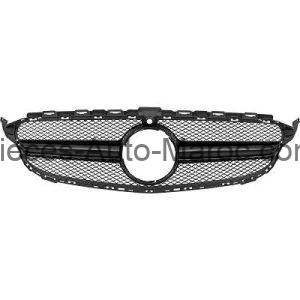 grille de calandre noir brillant pour aide à la conduite Mercedes C-Kl. W205 MAROC