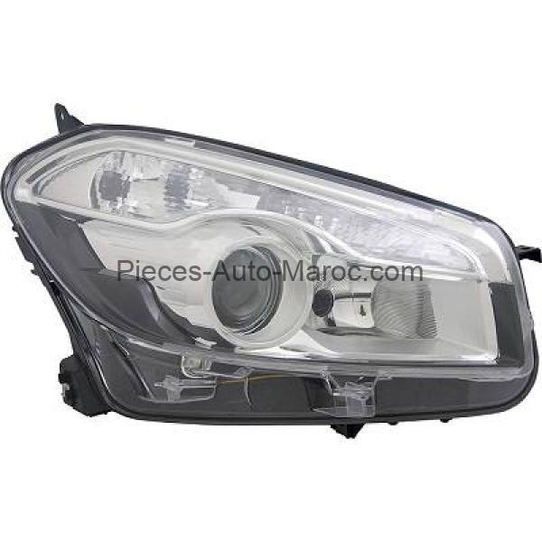Phare Principal Droit NISSAN QASHQAI 1 Maroc