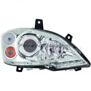 Phare principal pour pares de virage gauche MERCEDES CLASSE V MAROC