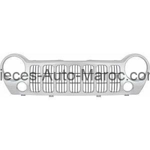 Grille de Calandre Chrome pour Antibrouillards JEEP CHEROKEE (KJ) Maroc