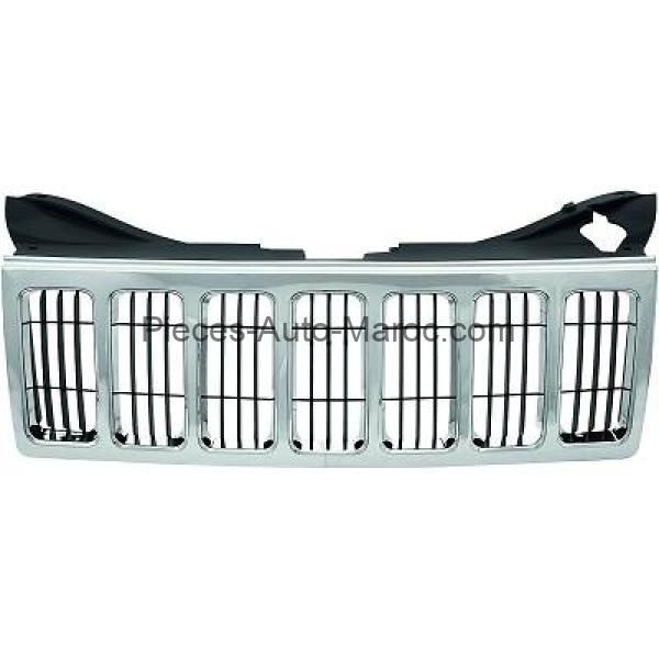 Grille de Calandre Chrome&Noir JEEP GRAND CHEROKEE 2 Maroc