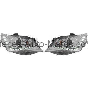 Set de Deux Phares Principaux Chrome Limpide SEAT IBIZA 5 Maroc