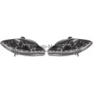 Set de Deux Phares Principaux H1&H1 Noir SEAT ALTEA Maroc