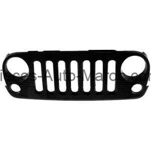 Grille de Calandre Noir JEEP WRANGLER 3 Maroc