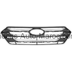 Grille de Pare Chocs Centre Chrome-noir Hyundai Santa Fe Maroc