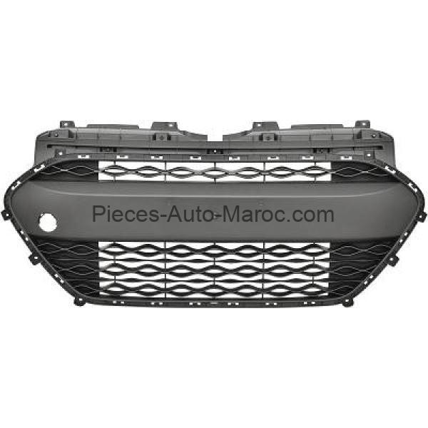Grille de Pare Chocs Centre Gris Foncé Hyundai I10 Maroc
