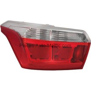Feu Arrière Gauche Sans Porte-Lampe Avec Feu de Marche Arrière Citroen C-Elysee Maroc