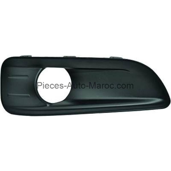 Grille de Pare Chocs Droit Noir Pour Antibrouillard Citroën C4 Maroc