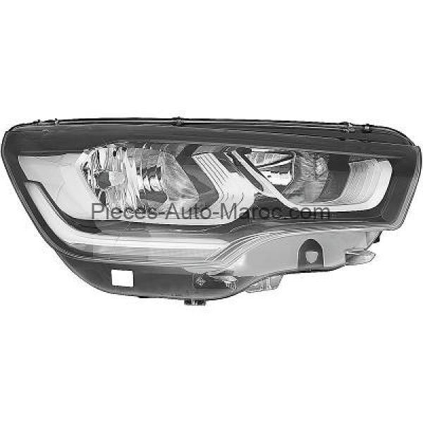 Phare Droit LED Citroen C4 Maroc