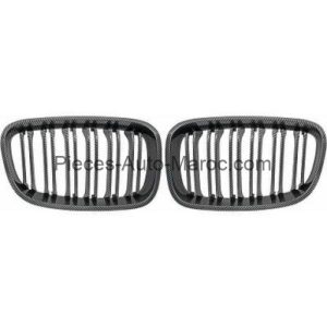 Grille de Calandre Carbone Version Sport Optik Kit BMW 1-Reihe (F20-F21) Maroc