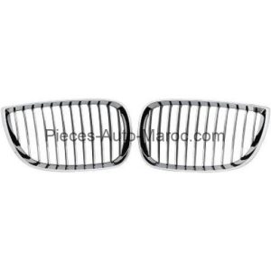 Grille de Calandre Chrome Kit BMW Série 1 (E81, E82, E88) Maroc