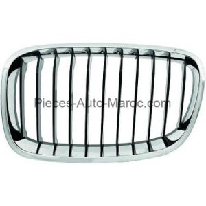 Grille de Calandre Chrome-Noir Gauche BMW 1- Maroc