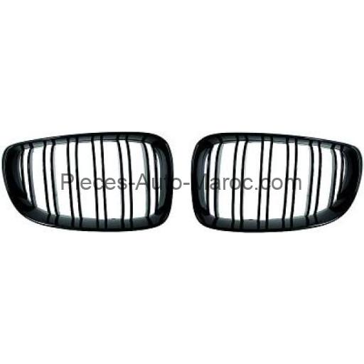 Grille de Calandre Noir Brillant Version M-Look BMW 1-Reihe (F20-F21) Maroc