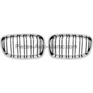 Grille de Calandre Noir Chrome Version M-Look BMW 1-Reihe (F20-F21) Maroc