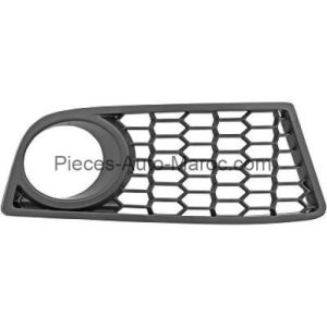 Grille de Pare Chocs Droit avec Antibrouillard Noir BMW 1-Maroc