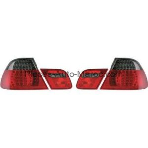 Kit de Feux Arrières Version LED 4 Pièces BMW Série 3 (E46) Maroc