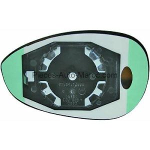 Miroir (Convexe) de Rétroviseur Coté Gauche FIAT 500 + ABARTH de 07 Maroc