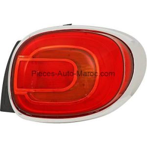 Feu Arrière Droit Version Living avec Porte-Lampe Fiat 500 L 12-17 Maroc