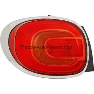 Feu Arrière Gauche Version Living avec Porte-Lampe Fiat 500 L 12-17 Maroc