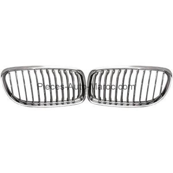 Grille de Calandre Chrome-noir BMW Série 3 (E90, E91) de 08 Maroc
