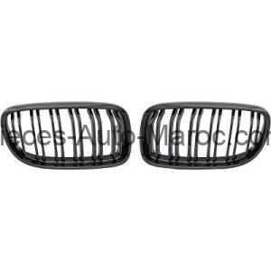 Grille de Calandre Noir Brillant Version M-Look BMW 3-Reihe (E90-91-92)Lim-Touring 08-12 Maroc