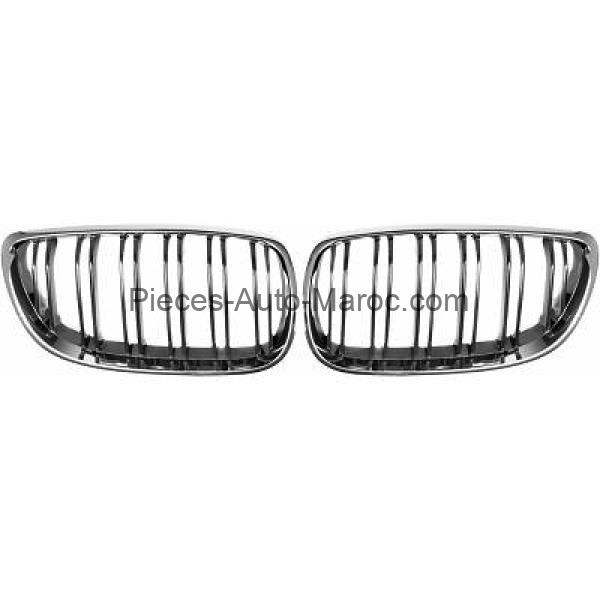 Grille de Calandre noir Chrome Version Sport-Optik BMW 3-Reihe E92-93 Coupe-Cabrio 06-10 Maroc