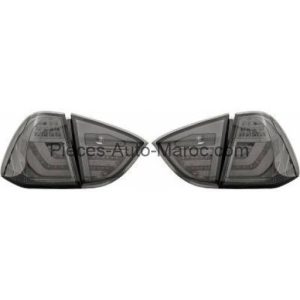 Kit de Feux Arrières LED Version Lightbar Design Gris Fumée BMW 3-Reihe (E90-91-92) Maroc