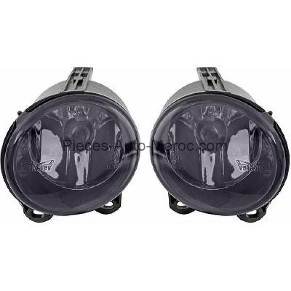 Kit de Projecteurs Antibrouillard Gris Fumée Limpide BMW 3-Reihe (E90-91-92)Lim-Touring 08-12 Maroc