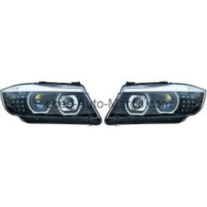 Kit de Projecteurs Principaux H7- H1 ANGEL EYES Sans Commande pour Correcteur de Site Projecteur BMW 3-Reihe (E90-91-92) Maroc