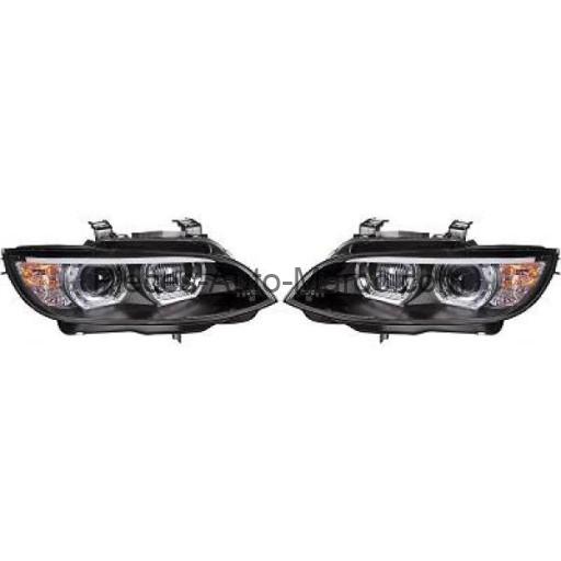 Kit de Projecteurs Principaux pour Circulation à Gauche D1S-H3 Noir BMW 3-Reihe E92-93 Maroc