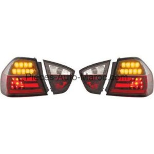 Kit des 4 Feux Arrières Gris Fumée BMW Série 3 (E90, E91) Maroc