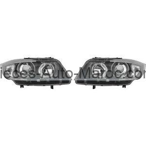 Set de Deux Phares Principaux H7-H7 Noir BMW Série 3 (E90, E91) de 05 à 12 Maroc