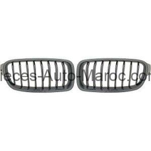 Grille de Calandre Carbone Version Sport Performance Kit BMW 3-Reihe Lim-Tour.(F30-31) 11-15 Maroc