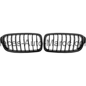 Grille de Calandre Mat Noir Version Sport Performance BMW 3-Reihe Lim-Tour.(F30-31) 11-15 Maroc