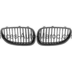 Grille de Calandre Noir Brillant Version Sport Performance BMW 5-Reihe (E60-61) 03-07 Maroc