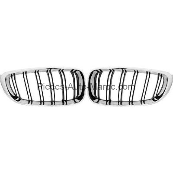 Grille de Calandre Noir Chrome Version Sport-Optik BMW 3-Reihe Gran Turismo(F34) 13 Maroc