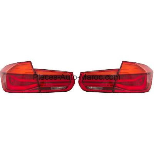 Kit de Feux Arrières Type Lightbar Rouge BMW 3-Reihe Lim-Tour.(F30-31) 11-15 Maroc