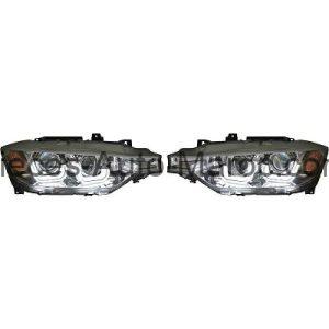 Set de Deux Phares Principaux H7-H7 BMW Série 3 (F30, F31) de 2011 Maroc